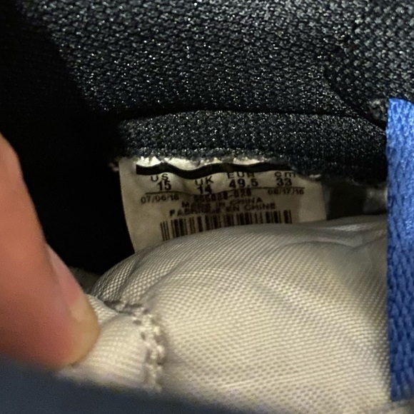 Size 15 Jordan 1 Top 3 - Picture 5 of 7